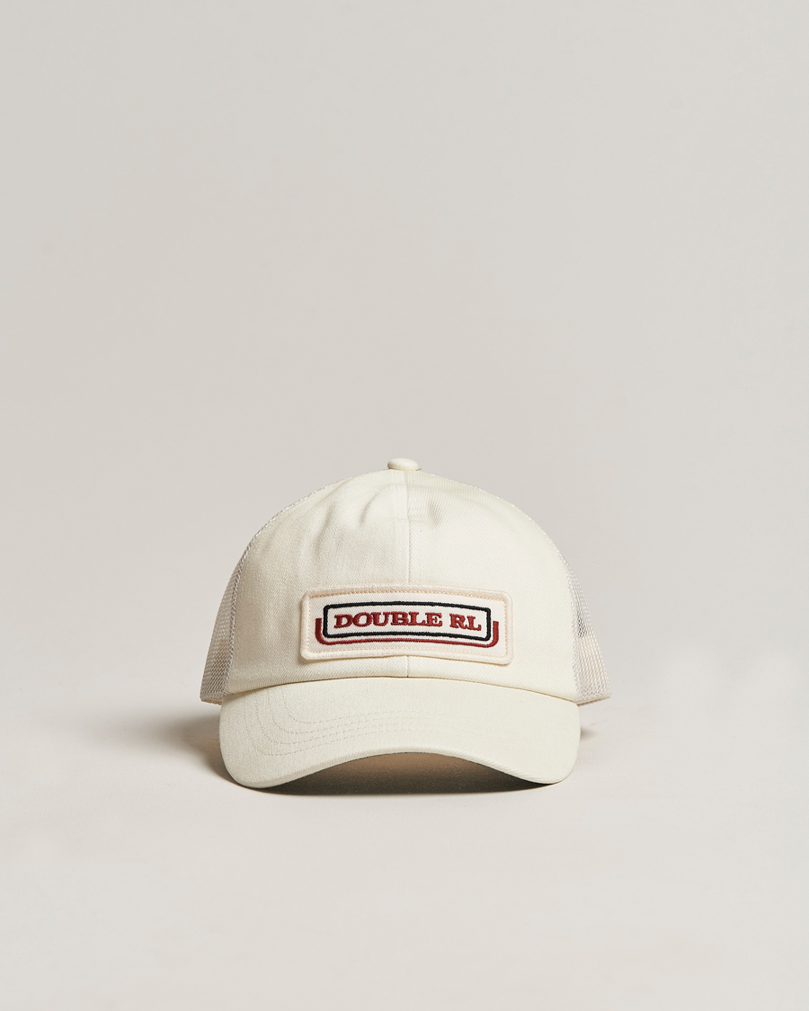 Mies | RRL Mesh Trucker Cap White | RRL | Mesh Trucker Cap White