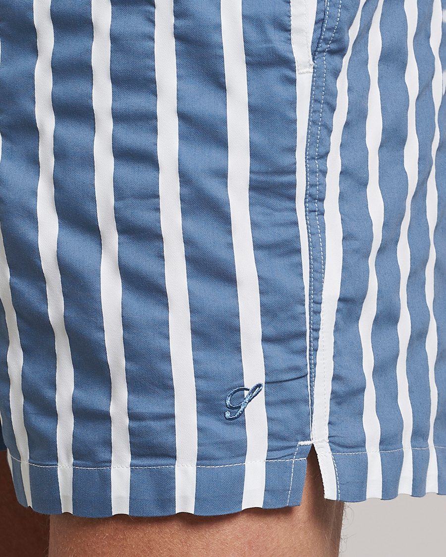 Mies | Uimahousut | Stenströms | Riviera Bold Striped Swim Shorts Blue