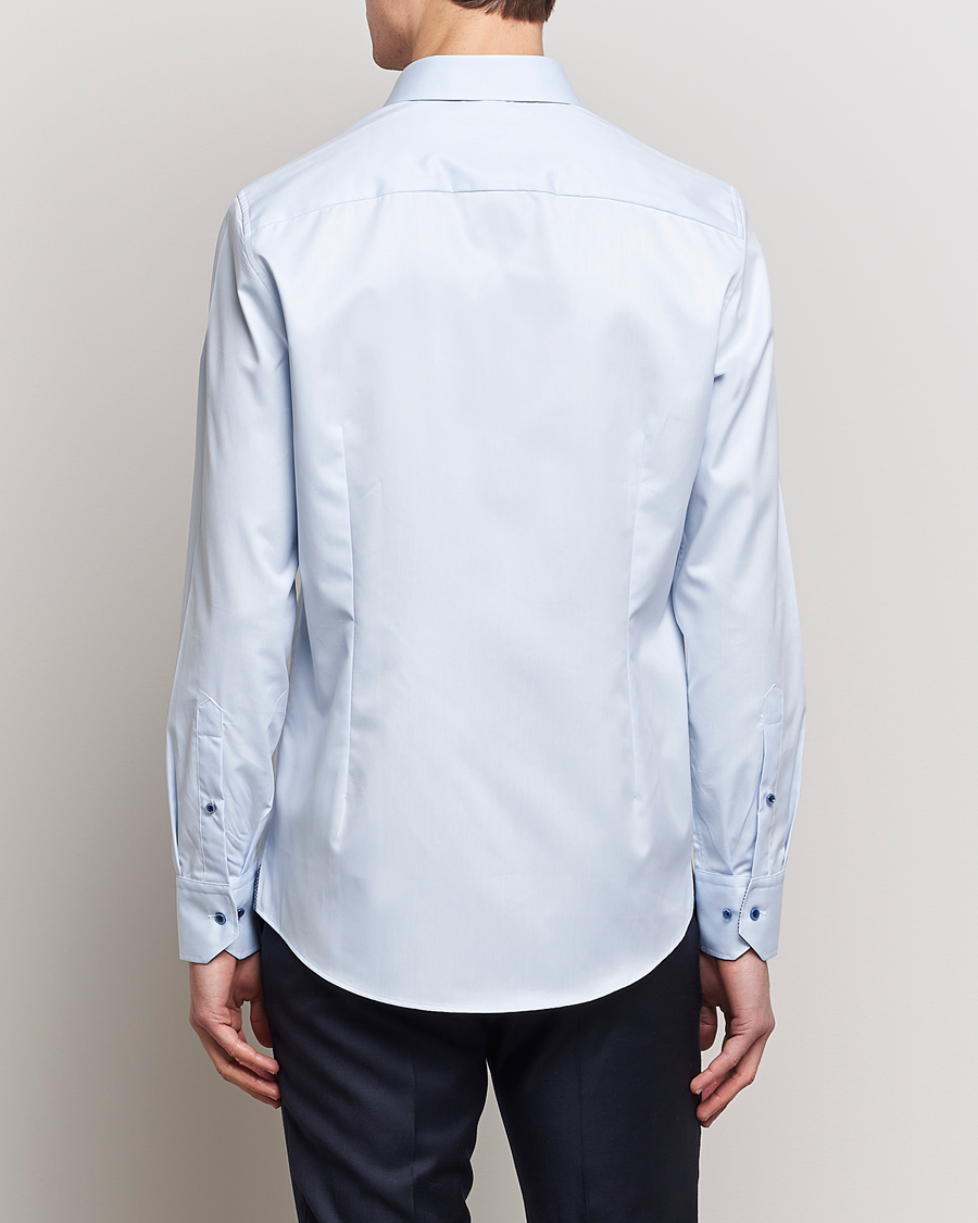 Mies | Kauluspaidat | Stenströms | Slimline Cut Away Contrast Shirt Blue