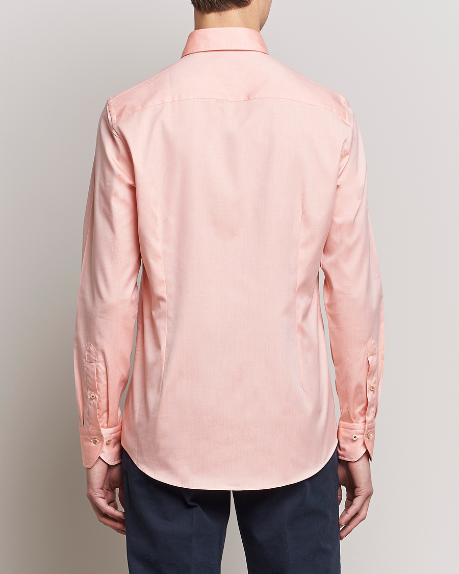Mies | Kauluspaidat | Stenströms | Slimline Button Down Pinpoint Oxford Shirt Orange