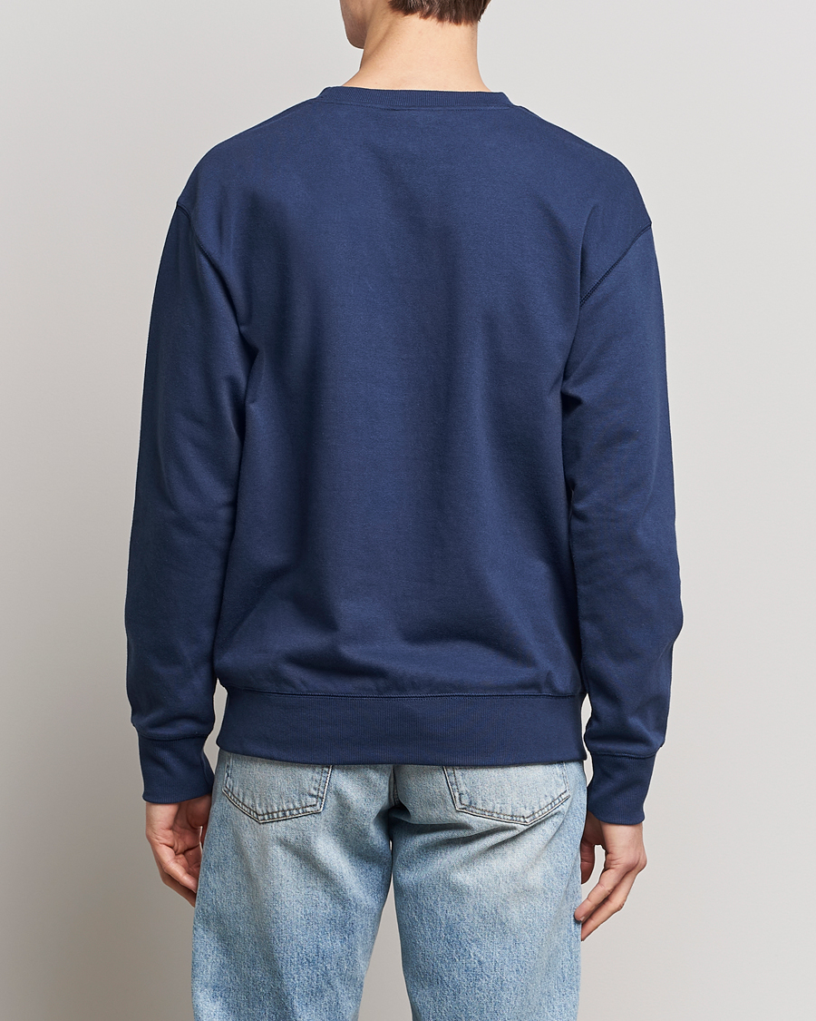 Mies | Puserot | New Balance | French Terry Sweatshirt Natural Indigo