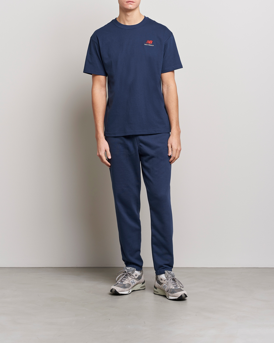 Mies | Housut | New Balance | French Terry Sweatpants Natural Indigo