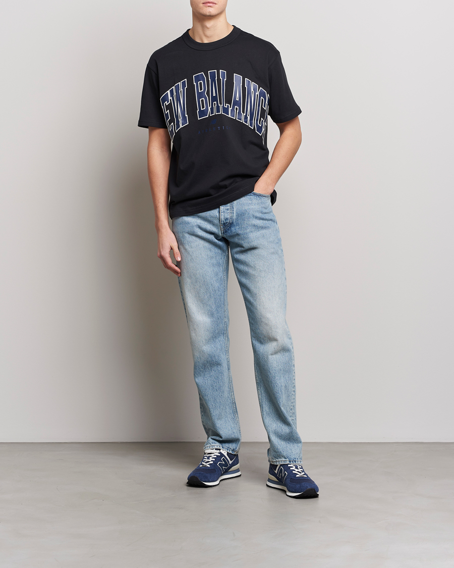 Mies | T-paidat | New Balance | Athletics Warped T-Shirt Black