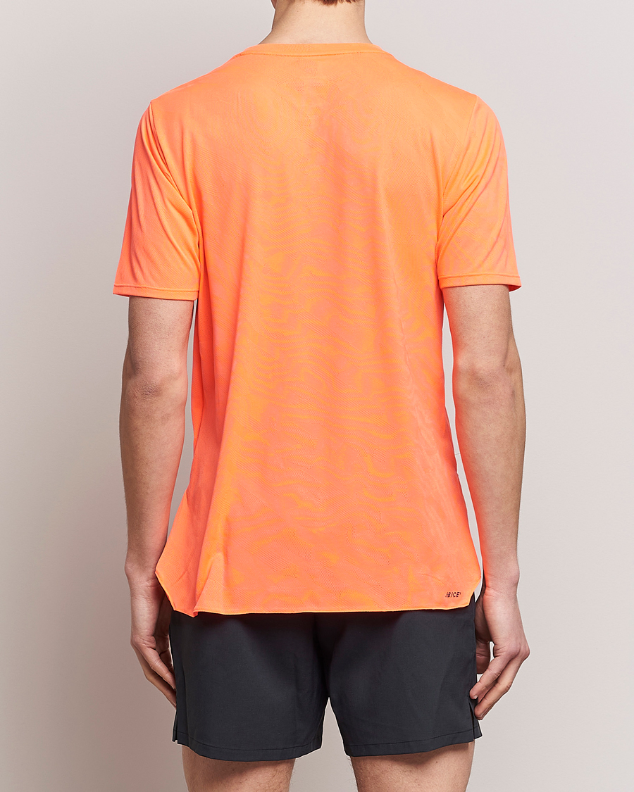 Mies | T-paidat | New Balance Running | Q Speed Jacquard T-Shirt Neon Dragonfly