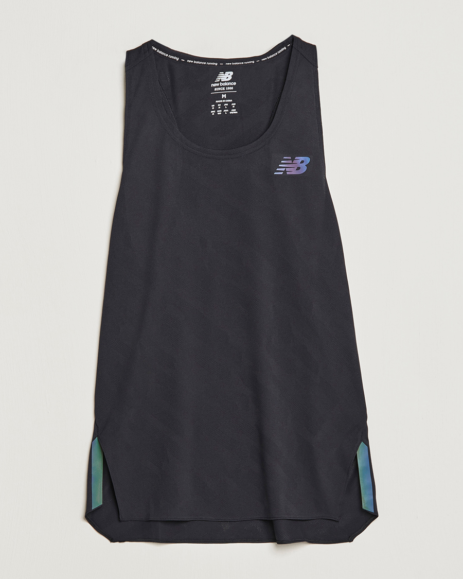 Mies | T-paidat | New Balance Running | Q Speed Jacquard Singlet Black
