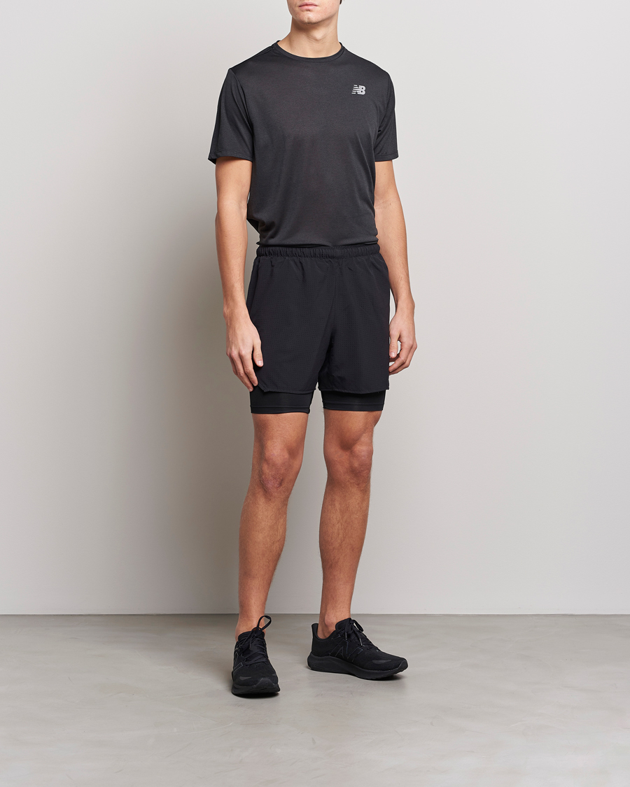 Mies | T-paidat | New Balance Running | Impact Run T-Shirt Black