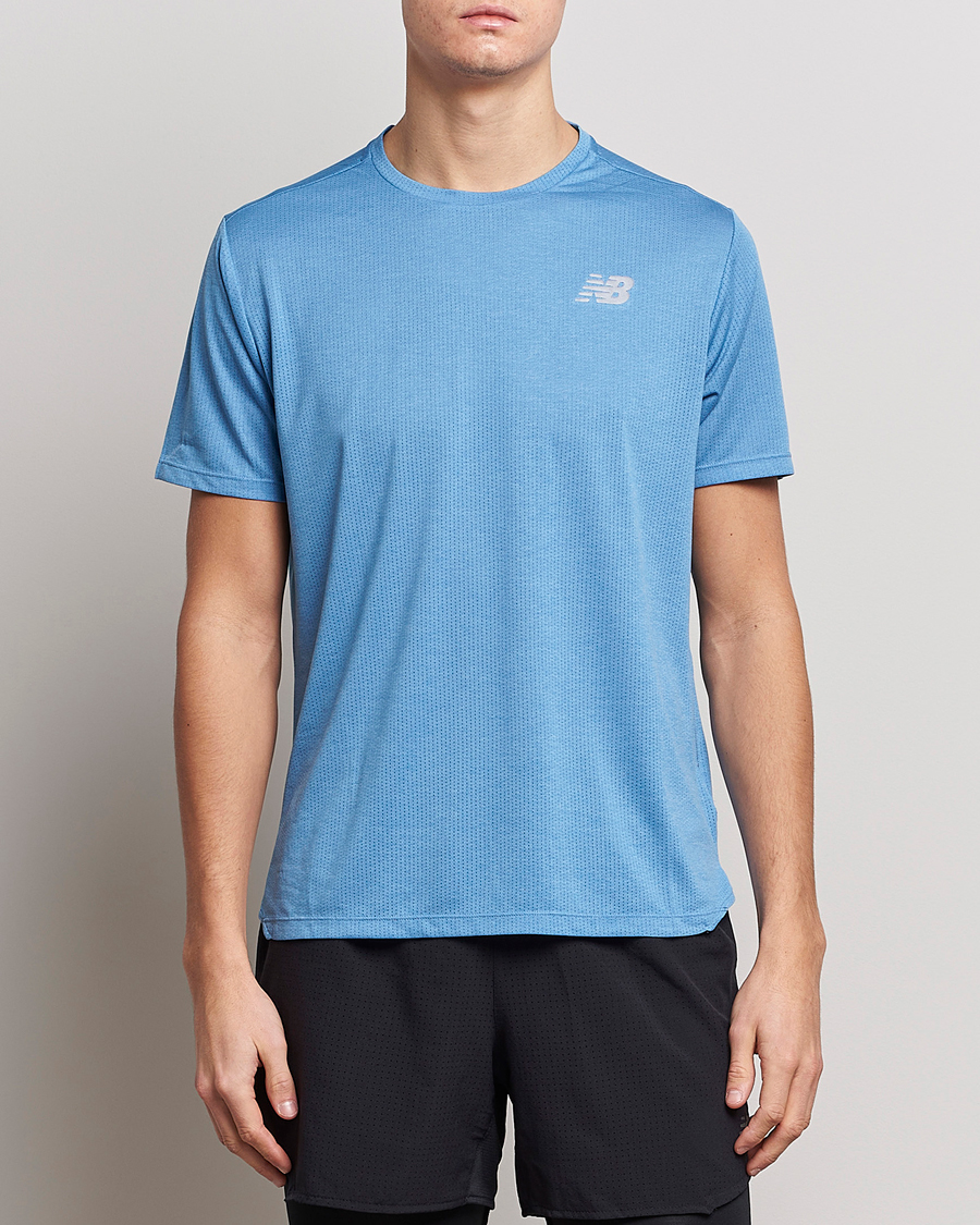 Mies | New Balance Running | New Balance Running | Impact Run T-Shirt Heritage Blue