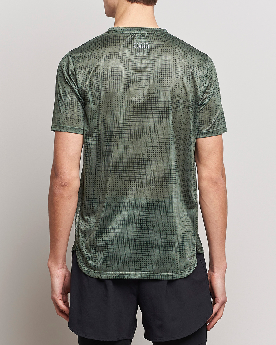 Mies | T-paidat | New Balance Running | Impact Run T-Shirt Deep Olive