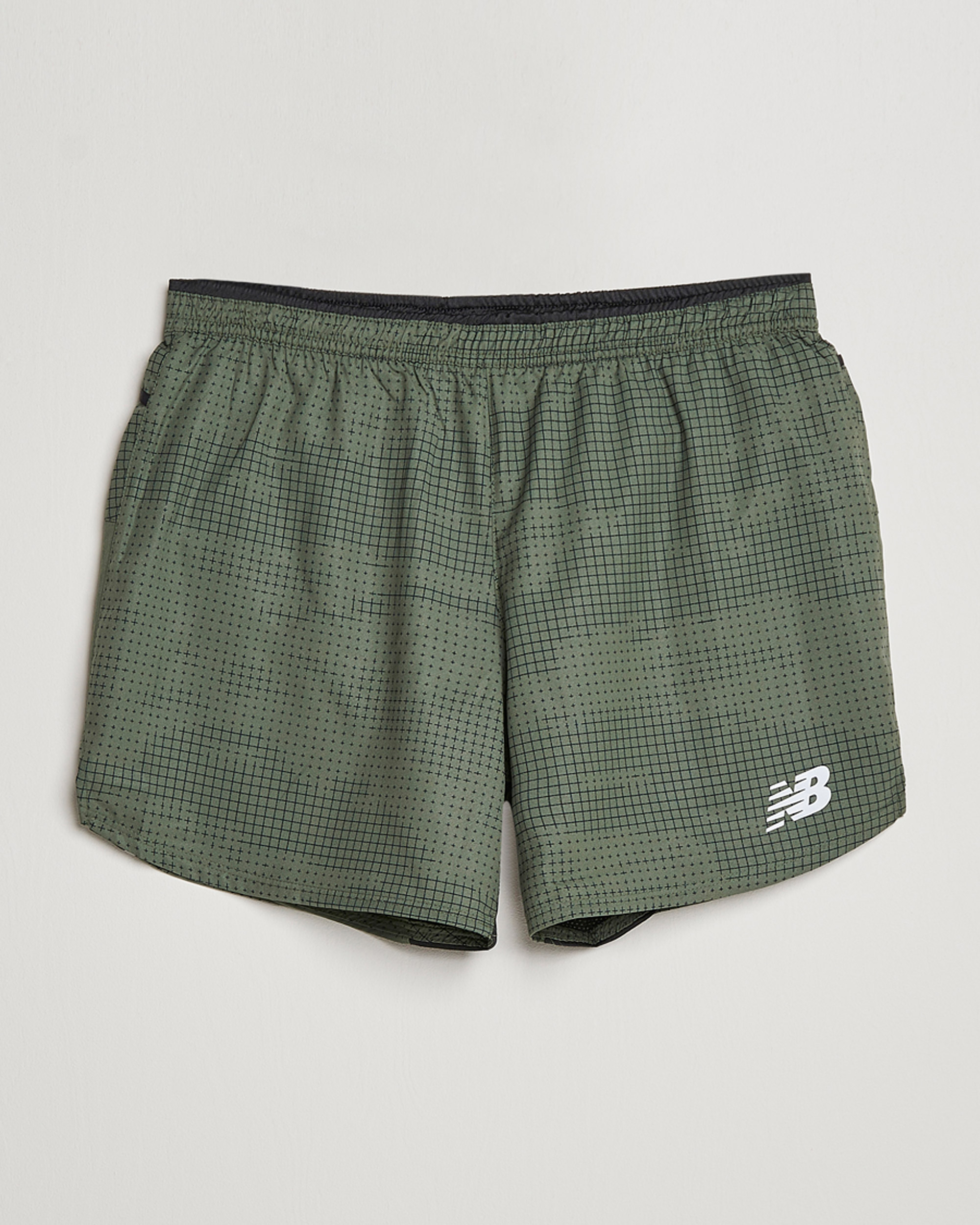 Mies | Shortsit | New Balance Running | Impact Run 5 Inch Shorts Deep Olive