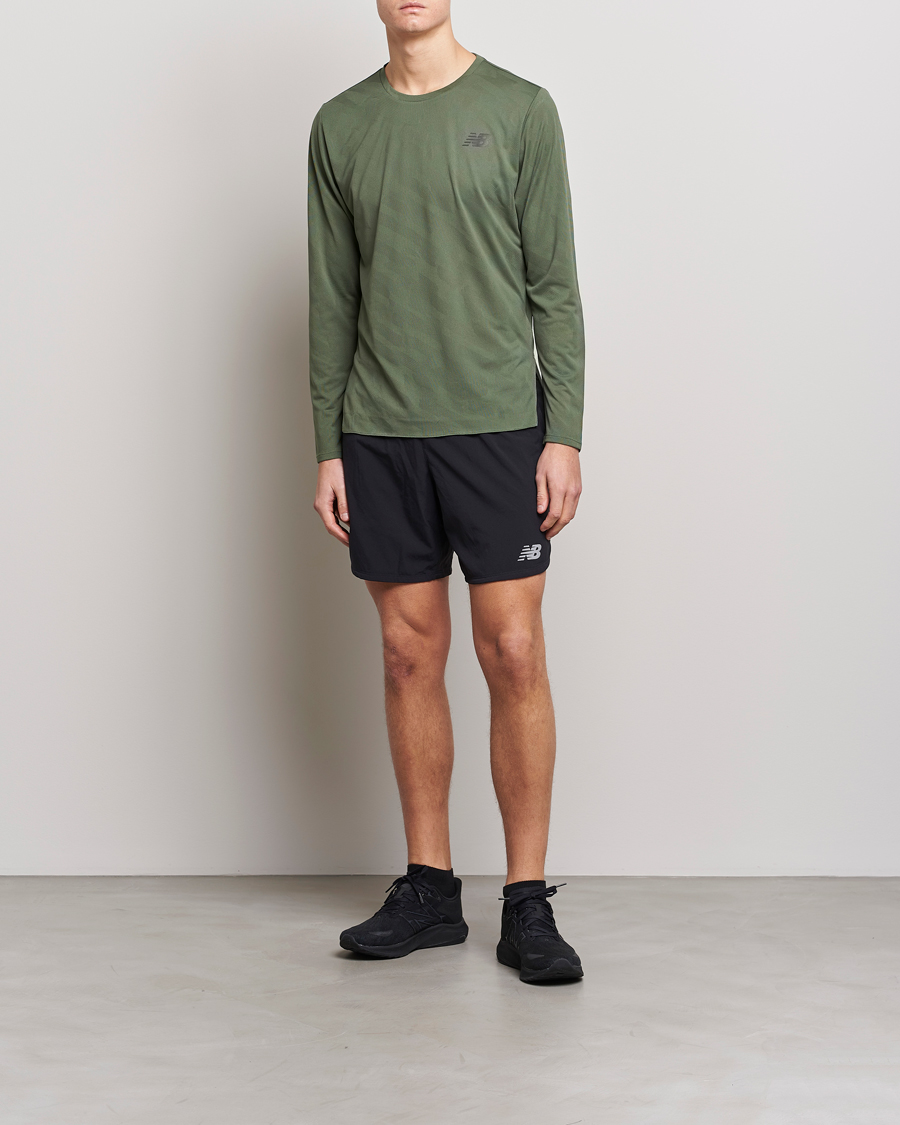 Mies | Shortsit | New Balance Running | New Balance Impact Run 7 Inch Shorts Black
