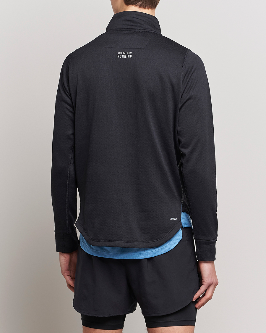 Mies | Puserot | New Balance Running | NB Heat Grid Half Zip Black
