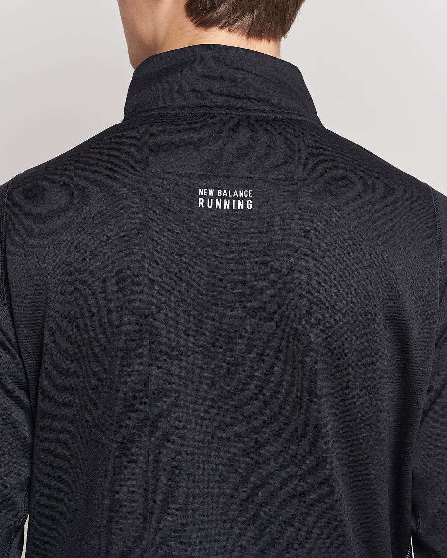 Mies | Puserot | New Balance Running | NB Heat Grid Half Zip Black