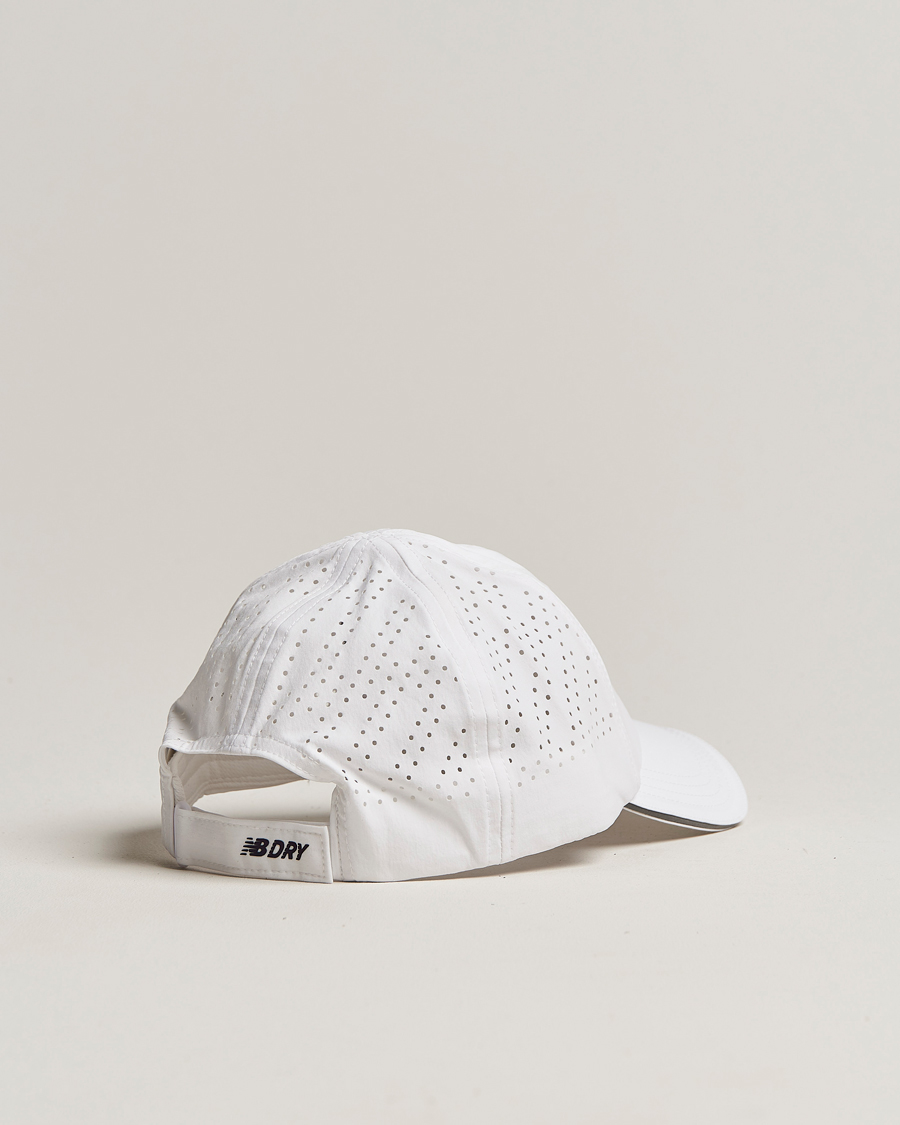 Mies | New Balance Running Laser Performance Run Hat White | New Balance Running | Laser Performance Run Hat White