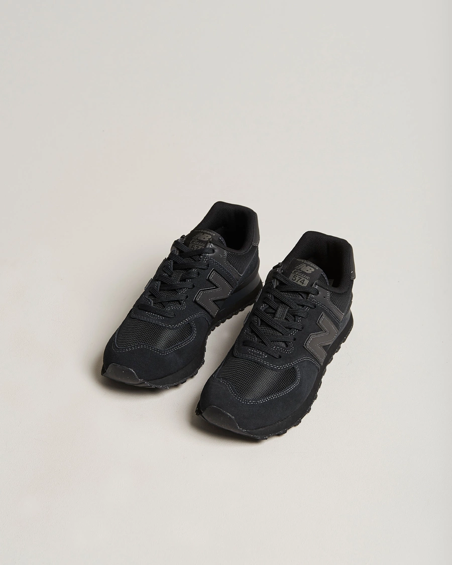 Mies | Mokkakengät | New Balance | 574 Sneakers Full Black