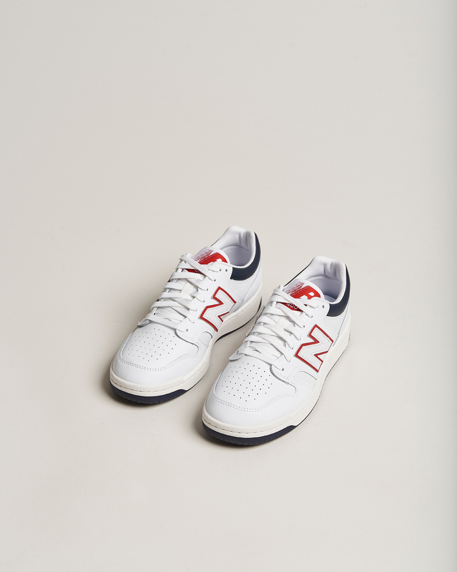 Mies | Valkoiset tennarit | New Balance | 480 Sneakers White/Navy
