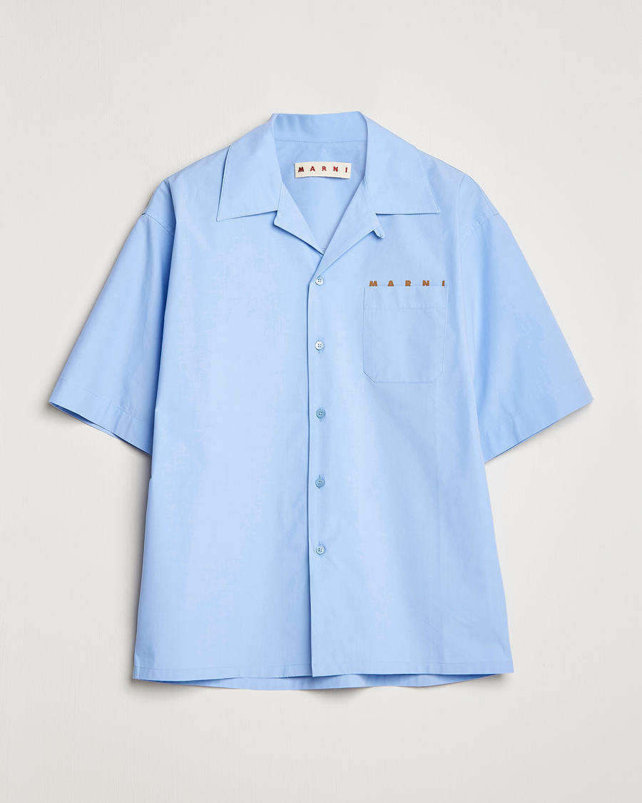 Mies | Kauluspaidat | Marni | Bowling Shirt Iris Blue