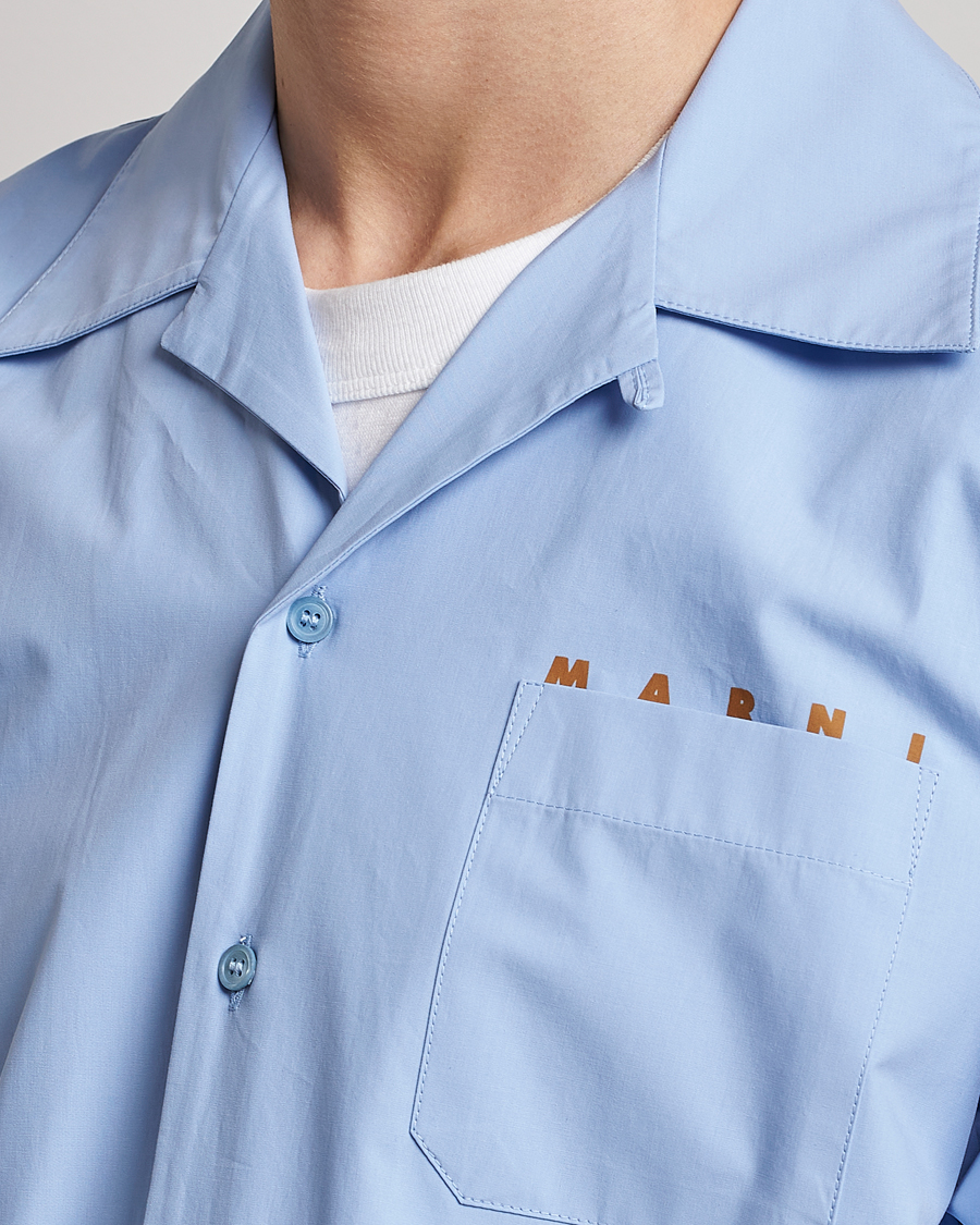Mies | Kauluspaidat | Marni | Bowling Shirt Iris Blue
