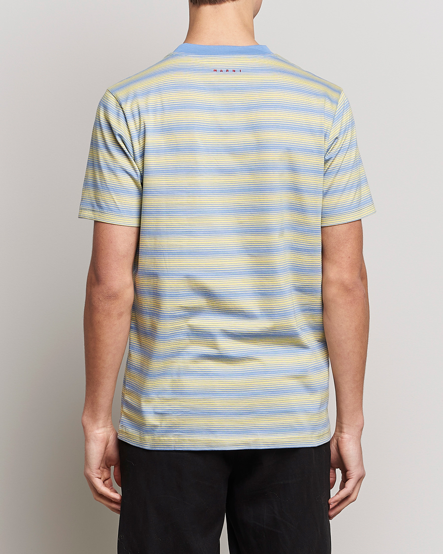 Mies | T-paidat | Marni | 3-Pack Block Stripe T-Shirt Citrine