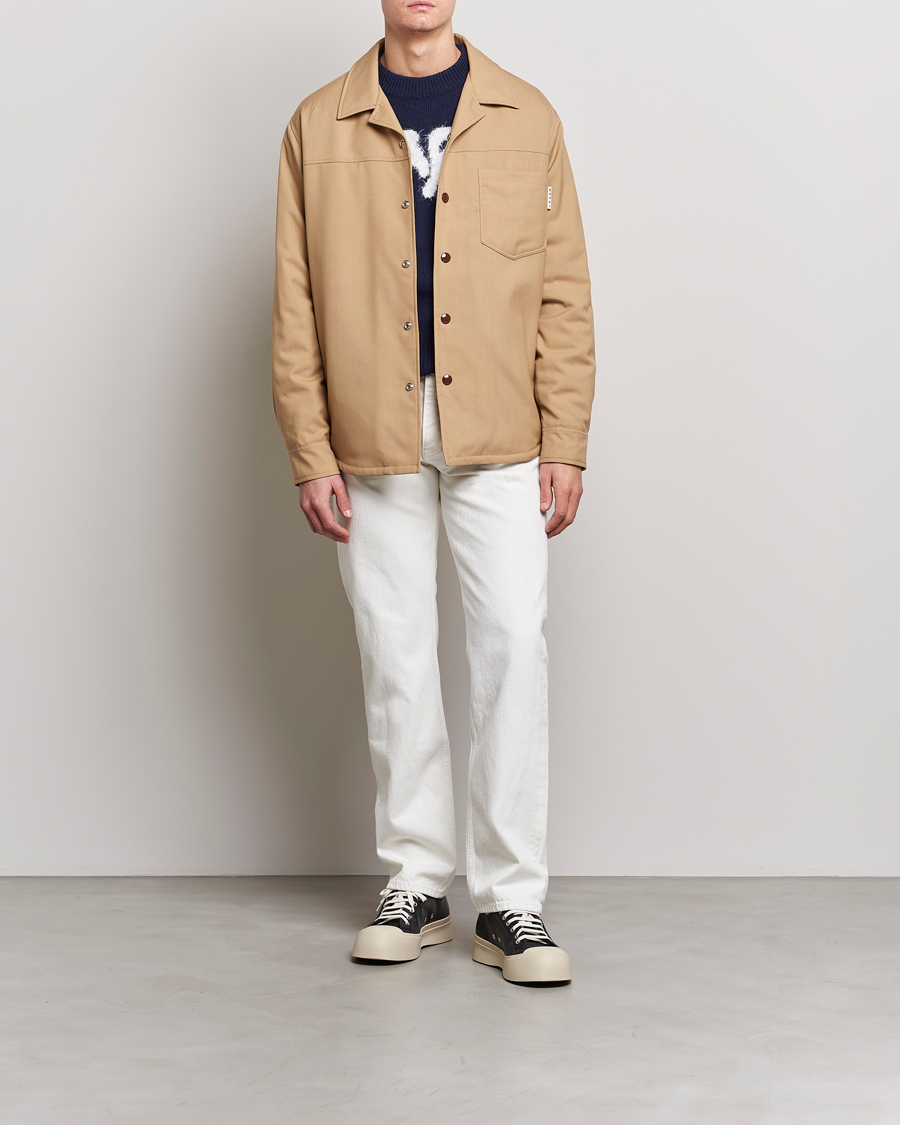 Mies | Takit | Marni | Virgin Wool Shirt Jacket Dijon
