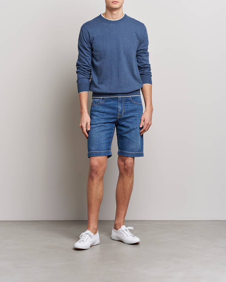 Mies | Shortsit | Jacob Cohën | Nicolas Jeans Shorts Light Blue