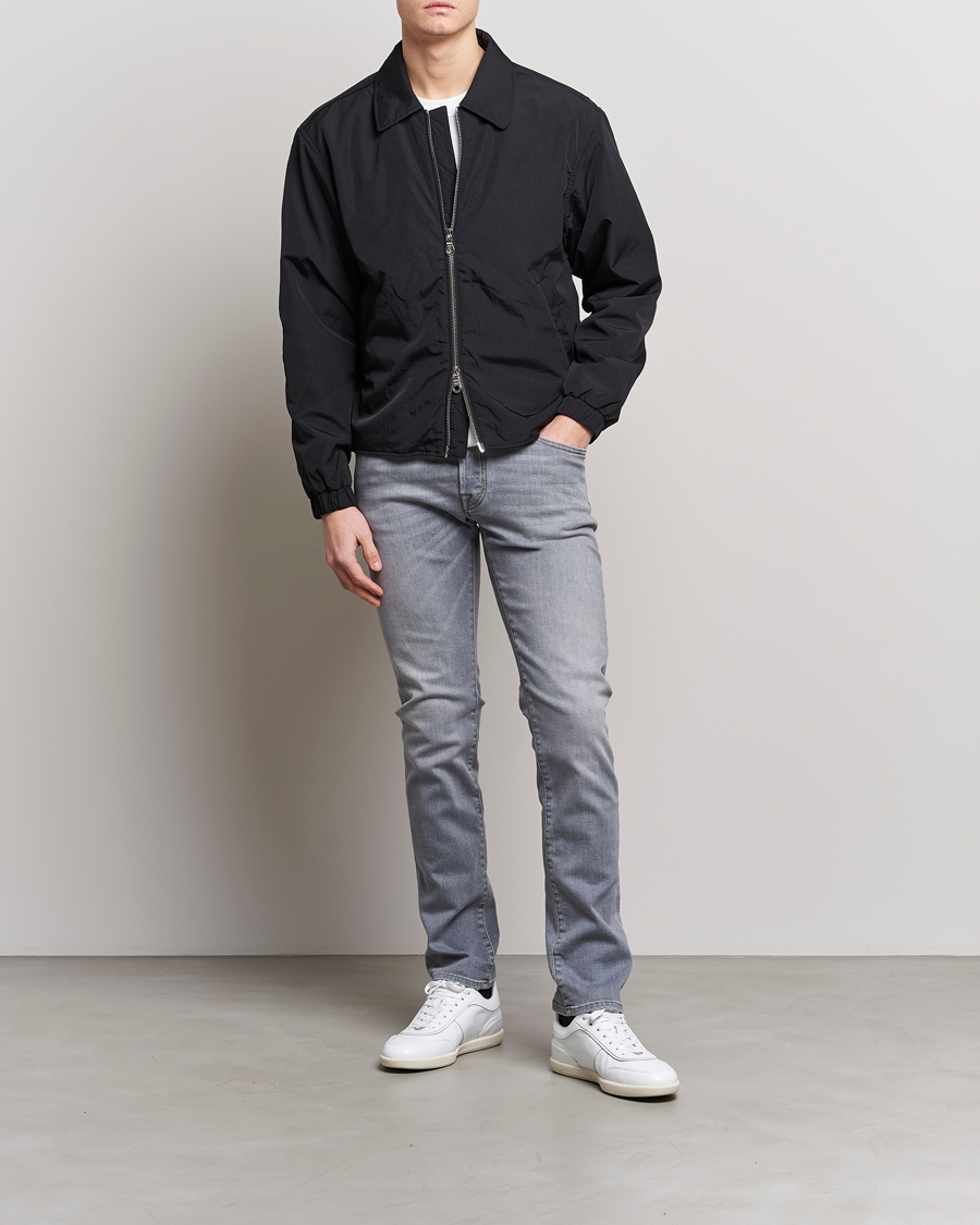 Mies | Farkut | Jacob Cohën | Nick Slim Fit Stretch Jeans Light Grey