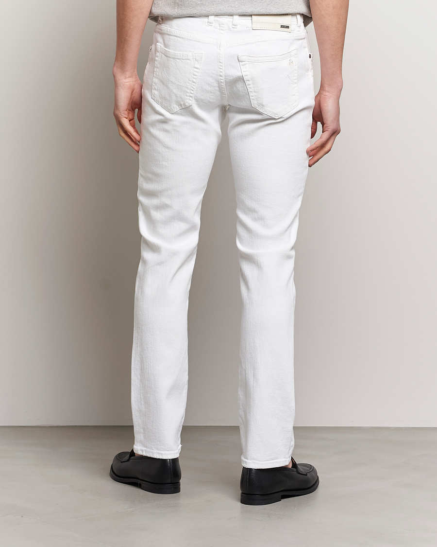 Mies | Farkut | Jacob Cohën | Nick Limited Edition Slim Fit Jeans White
