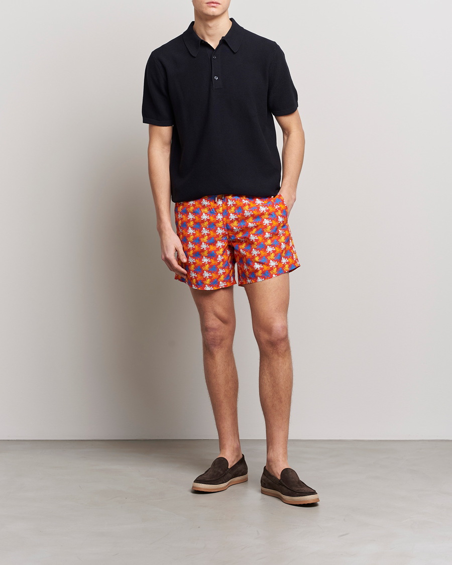 Mies | Uimahousut | Vilebrequin | Moorea Swimshorts Coquelicot