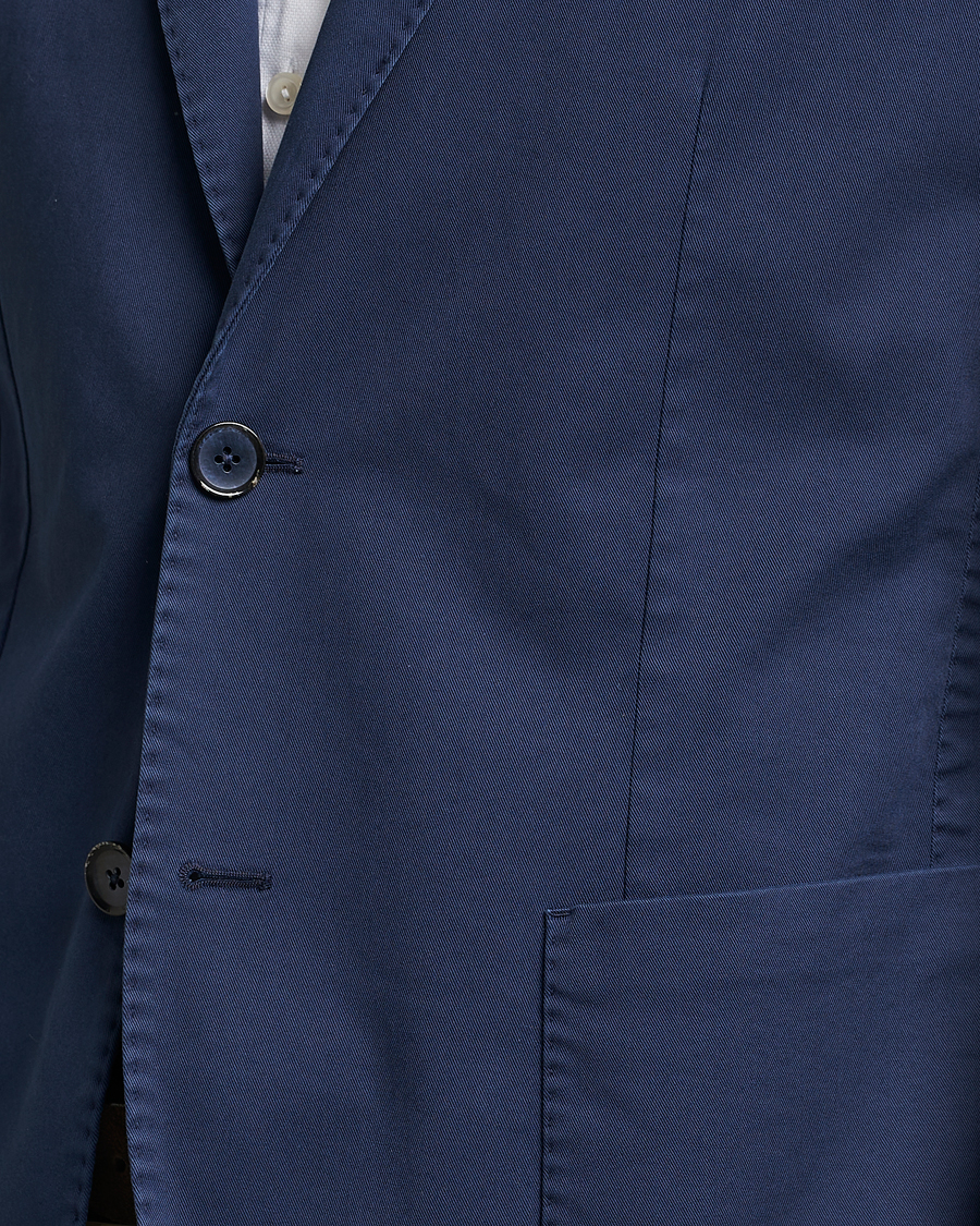 Mies | Pikkutakit | L.B.M. 1911 | Jack Regular Fit Cotton Stretch Blazer Navy