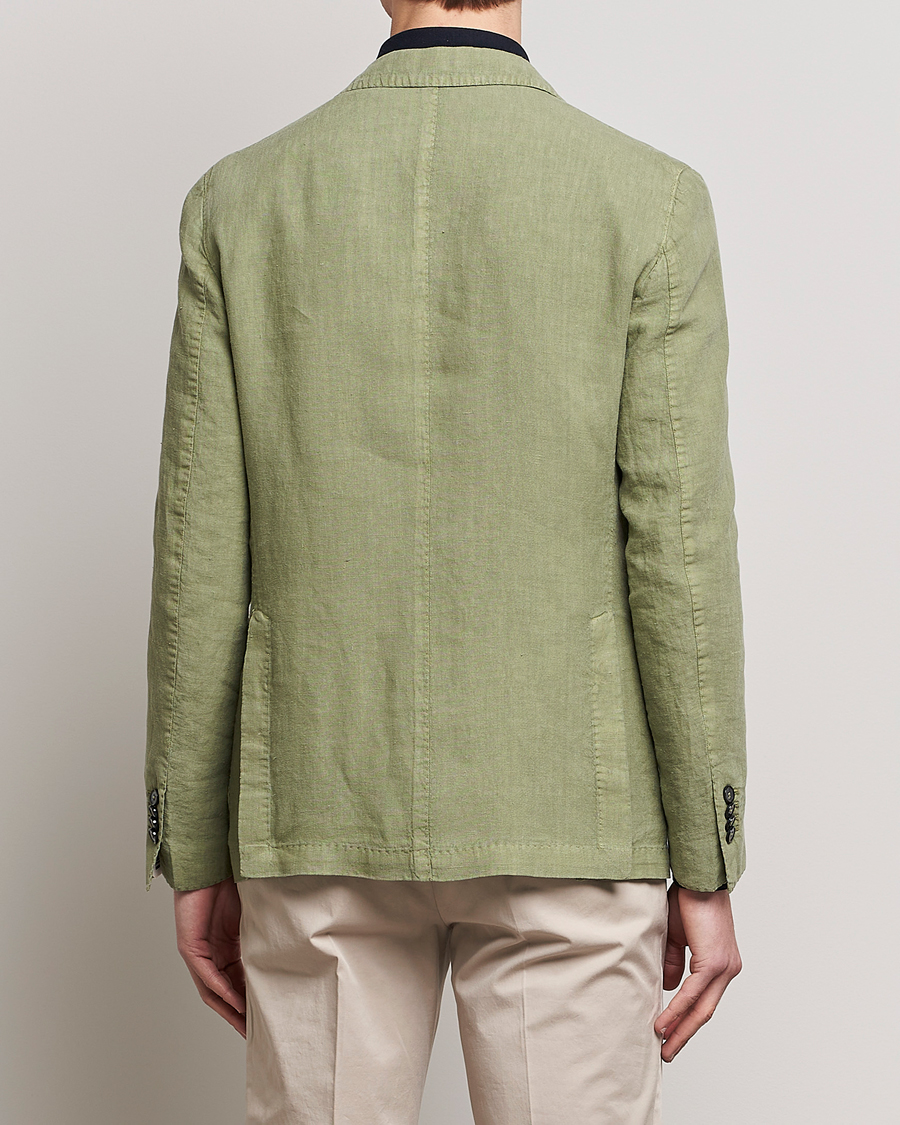 Mies | Pikkutakit | L.B.M. 1911 | Jack Regular Fit Linen Blazer Light Green