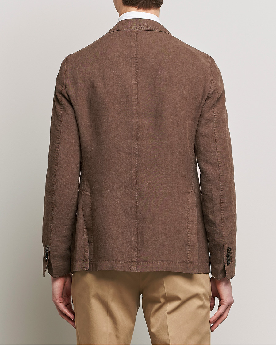 Mies | Pikkutakit | L.B.M. 1911 | Jack Regular Fit Linen Blazer Brown