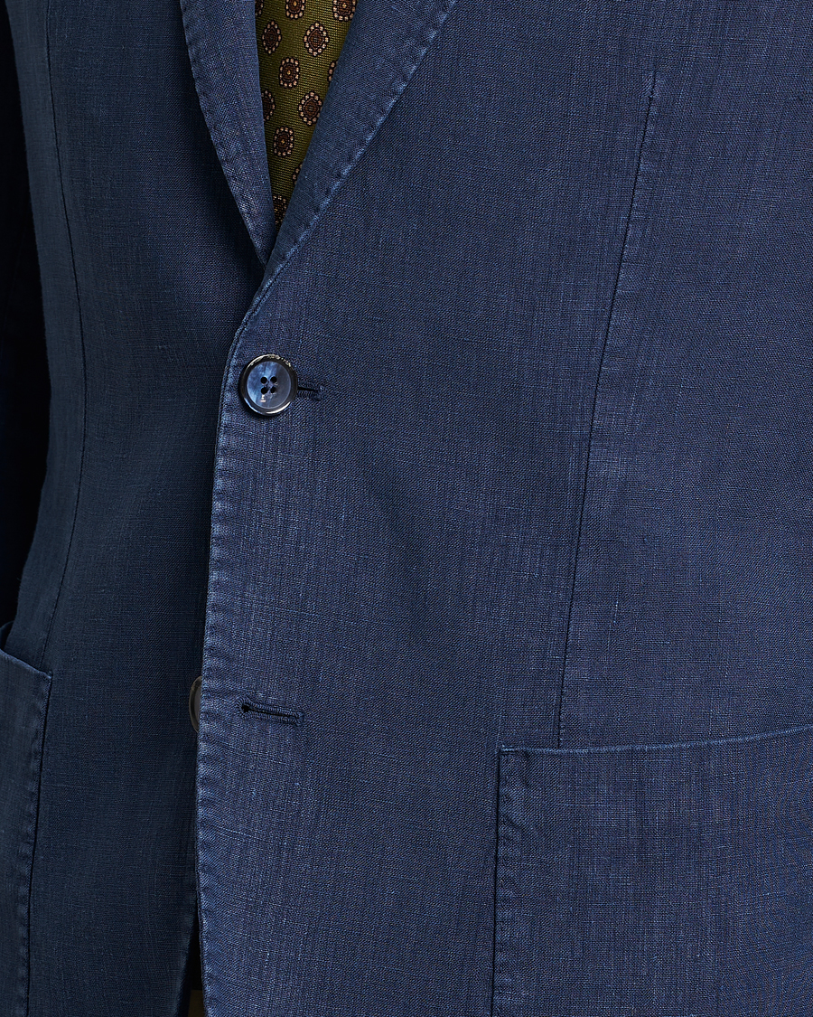 Mies | Pikkutakit | L.B.M. 1911 | Jack Regular Fit Linen Blazer Navy