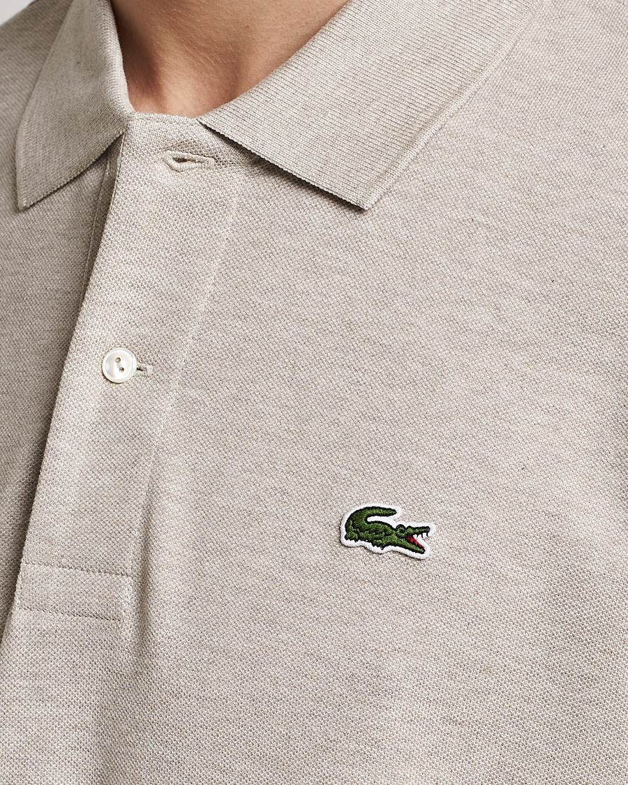 Mies | Pikeet | Lacoste | Original Melange Polo Piké Heather Wicker
