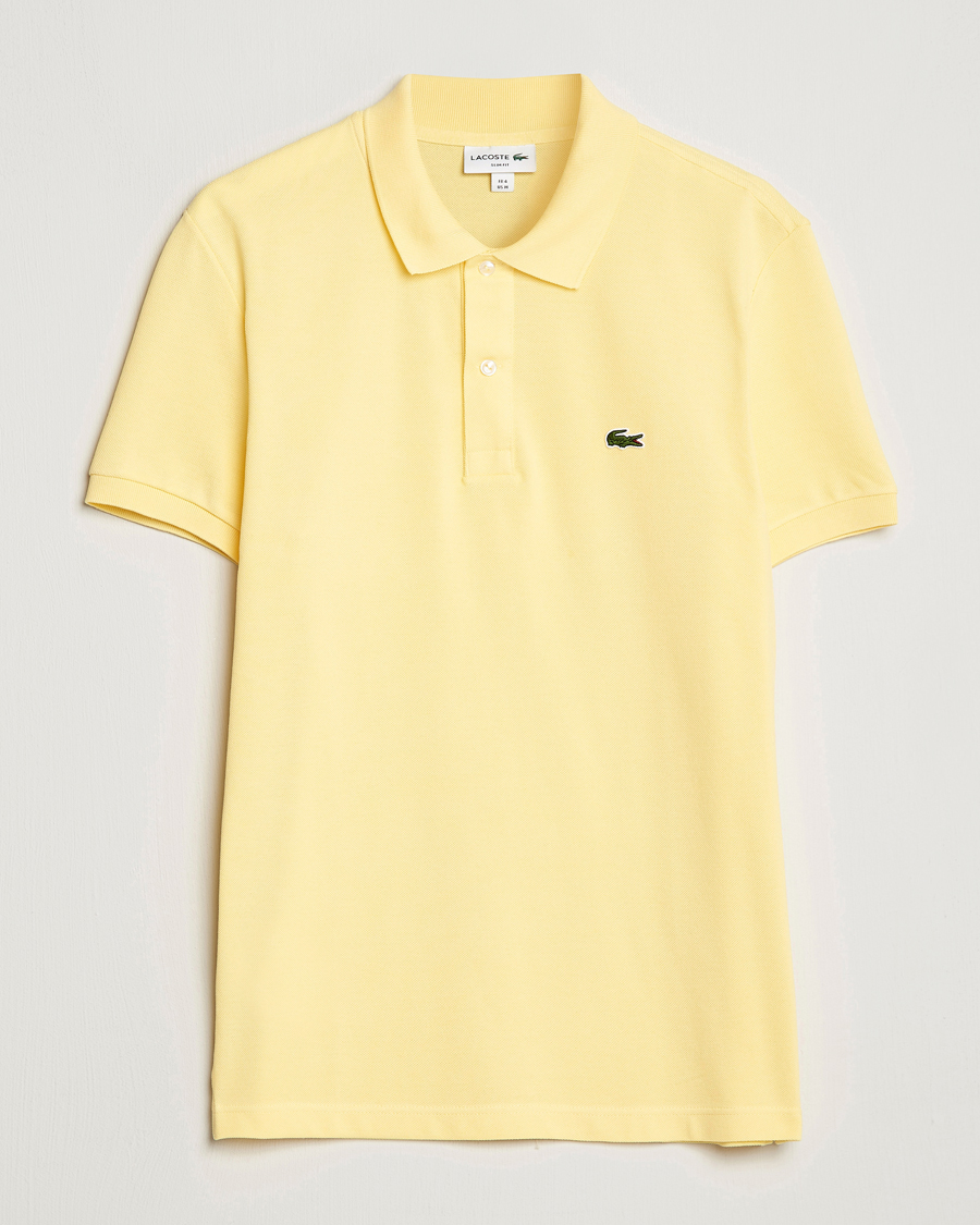 Mies | Pikeet | Lacoste | Slim Fit Polo Piké Yellow