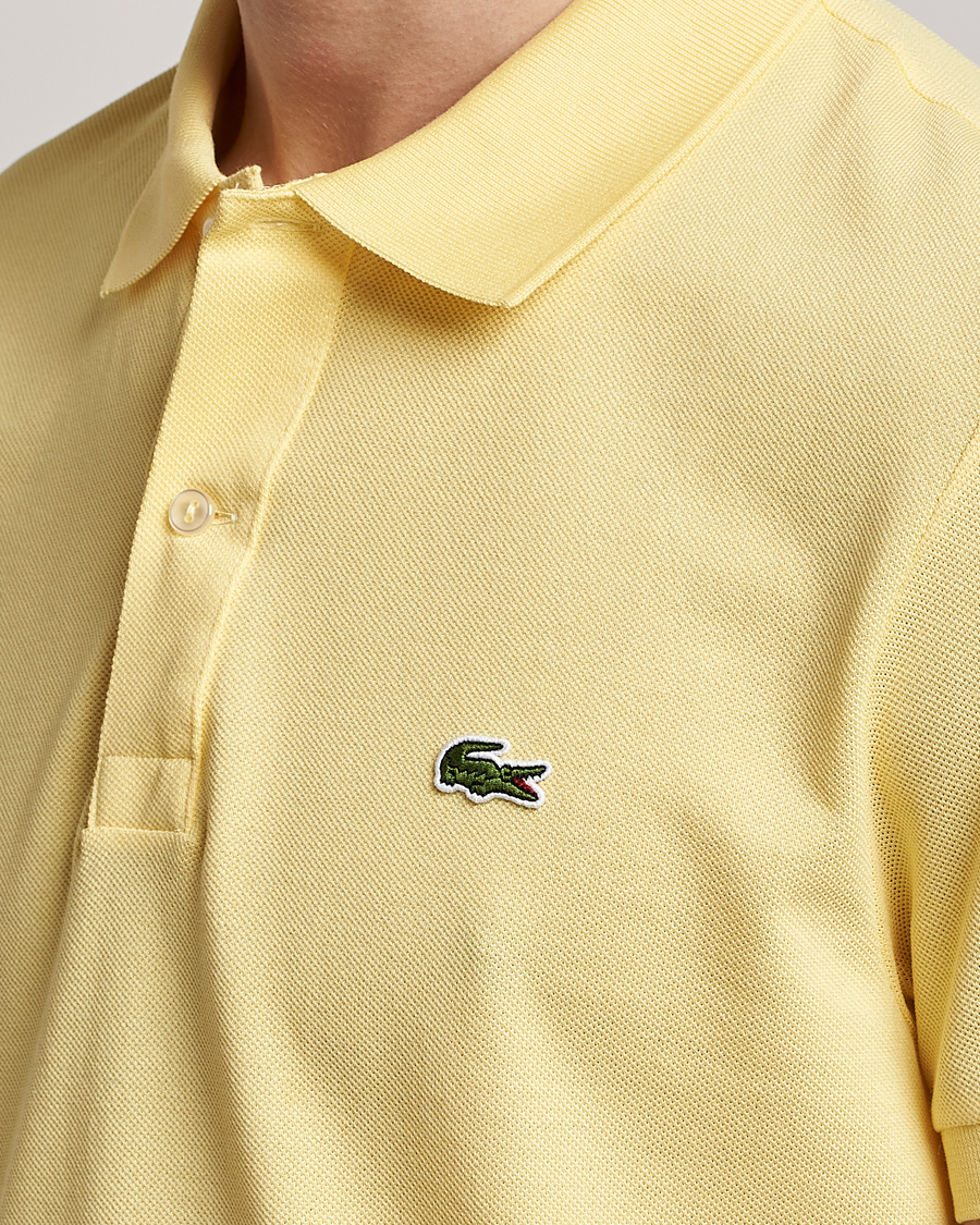 Mies | Pikeet | Lacoste | Slim Fit Polo Piké Yellow