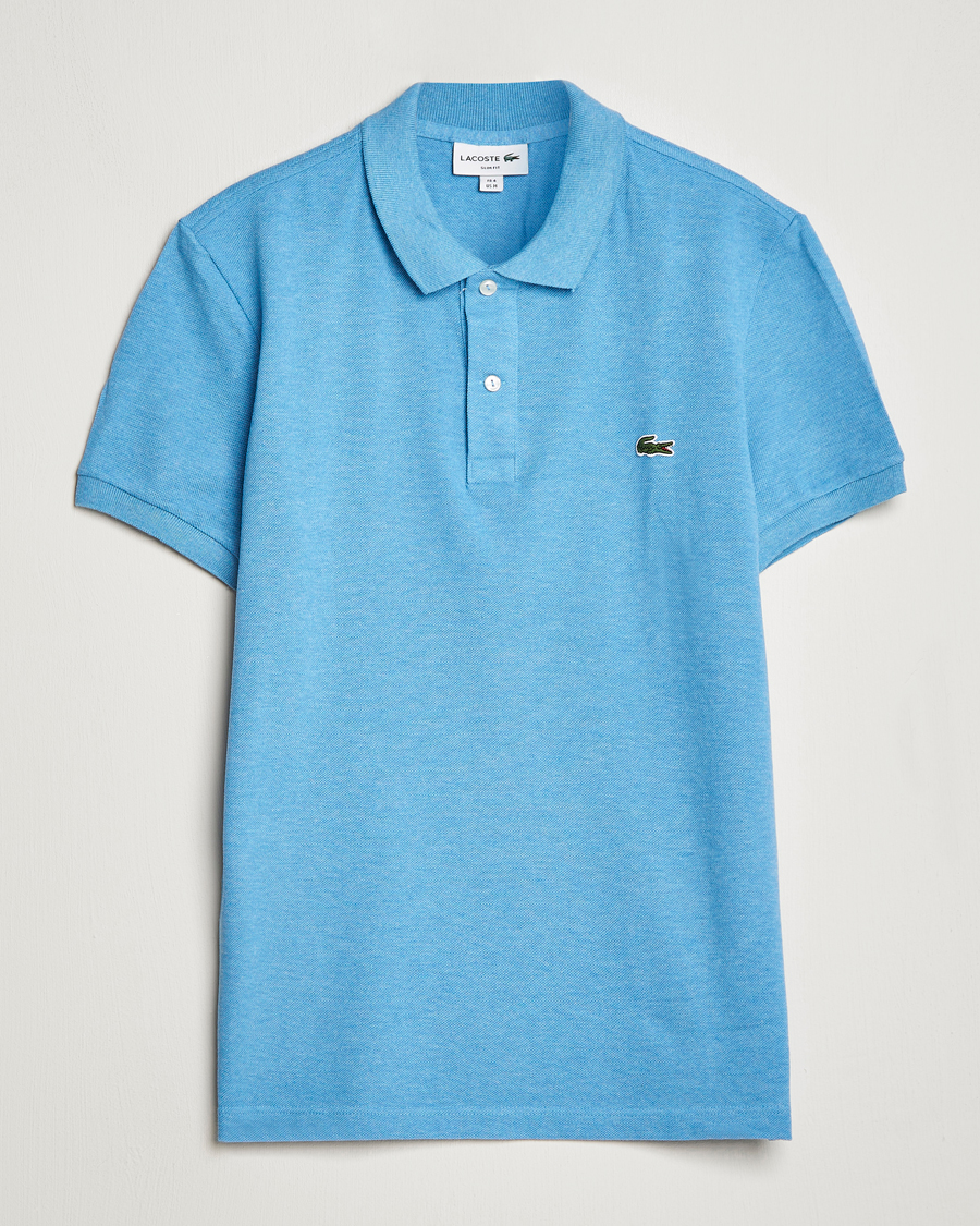 Mies |  | Lacoste | Slim Fit Polo Piké Heather Thermal