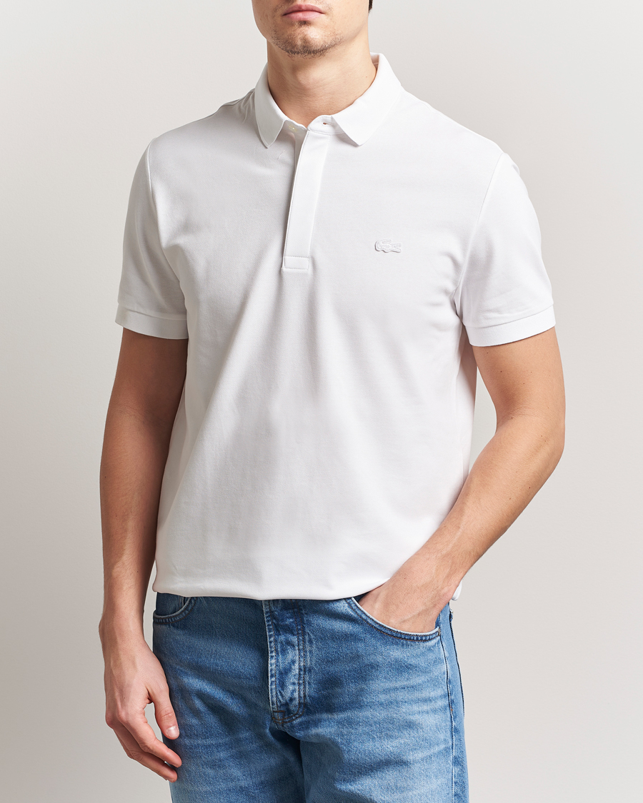 Mies | Pikeet | Lacoste | Paris Polo Piké White