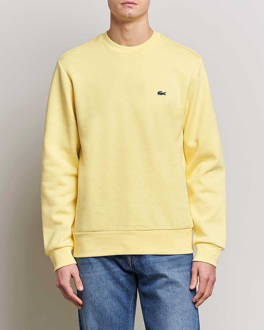 Mies | Lacoste | Lacoste | Crew Neck Sweatshirt Yellow