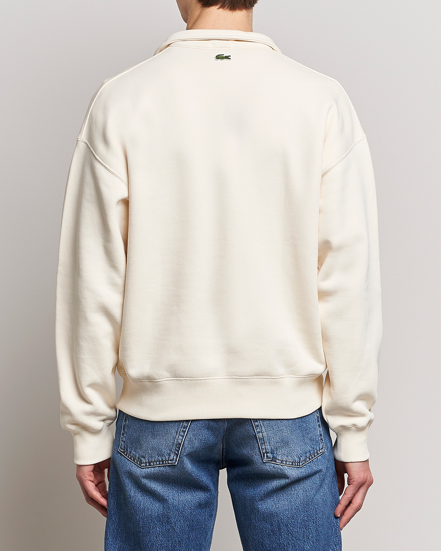Mies | Puserot | Lacoste | Organic Cotton Half Zip Sweater Lapland