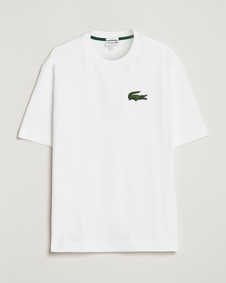 Mies | T-paidat | Lacoste | Loose Fit T-Shirt White