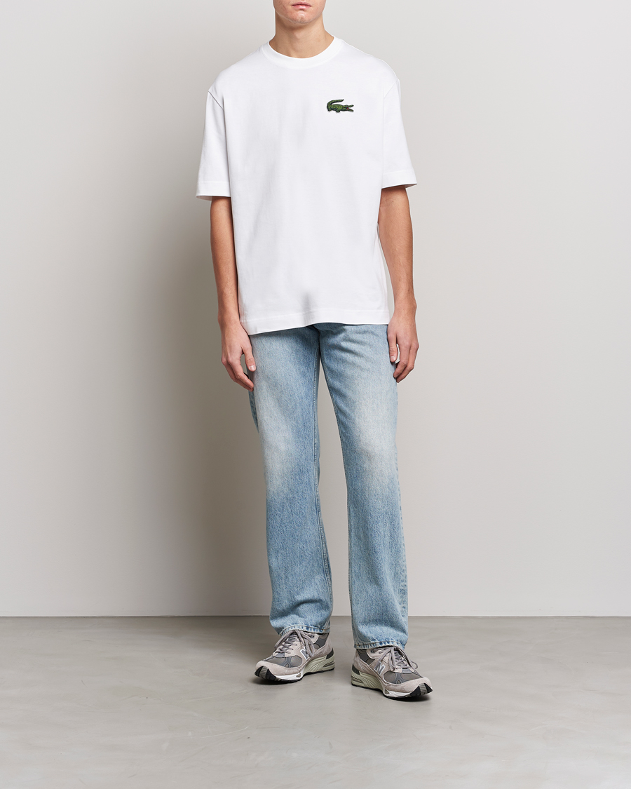 Mies | T-paidat | Lacoste | Loose Fit T-Shirt White