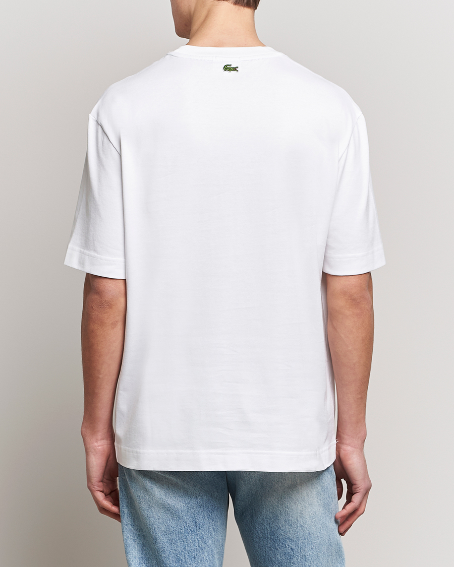 Mies | T-paidat | Lacoste | Loose Fit T-Shirt White