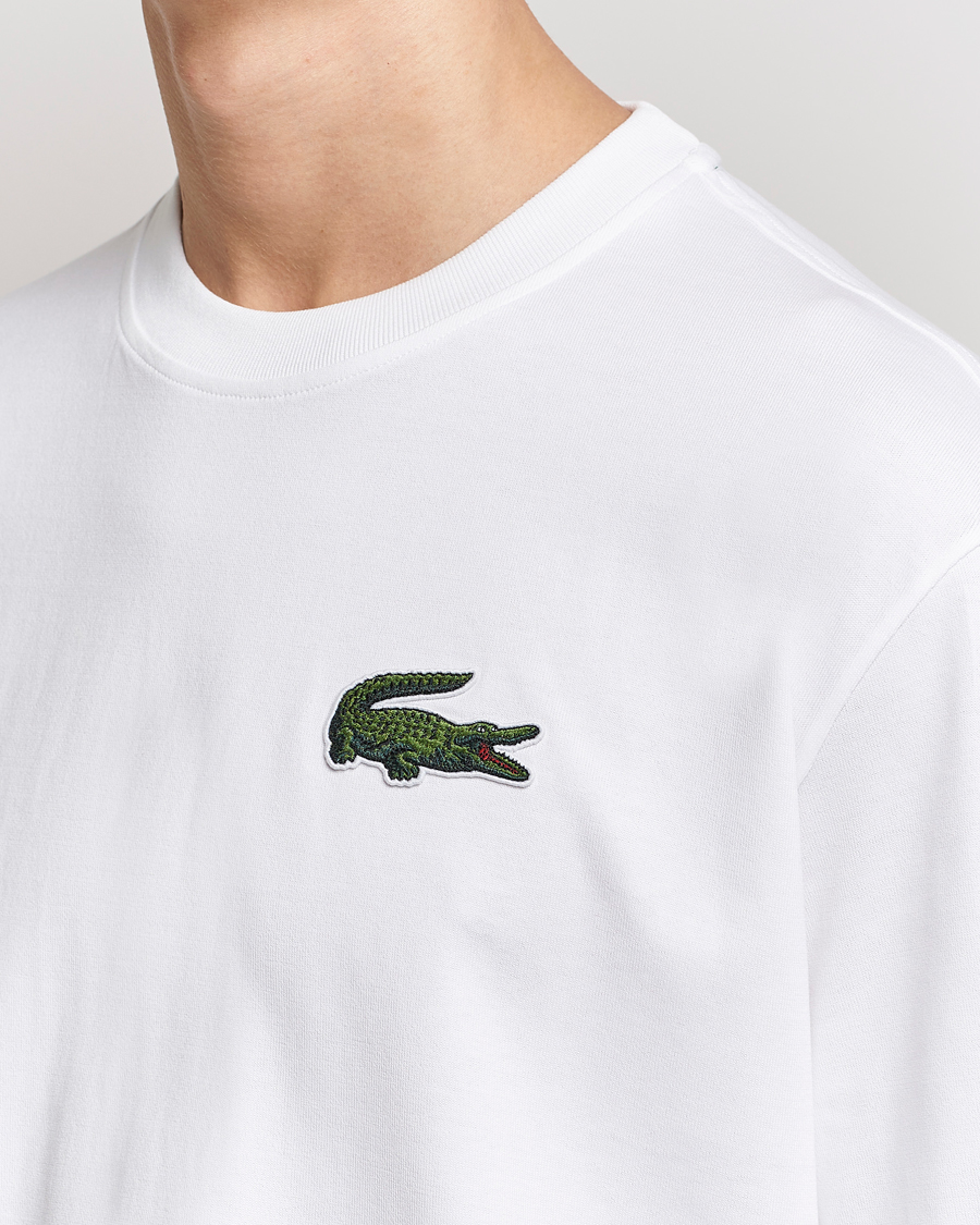 Mies | T-paidat | Lacoste | Loose Fit T-Shirt White