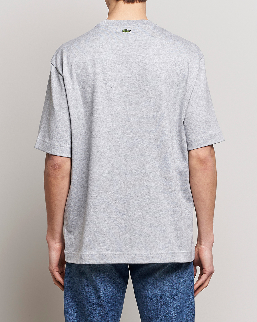 Mies | T-paidat | Lacoste | Loose Fit T-Shirt Silver Chine
