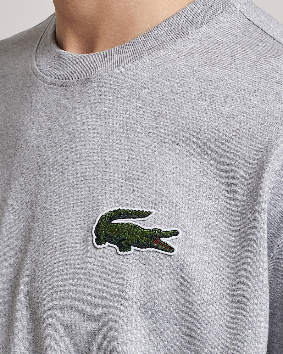 Mies | T-paidat | Lacoste | Loose Fit T-Shirt Silver Chine