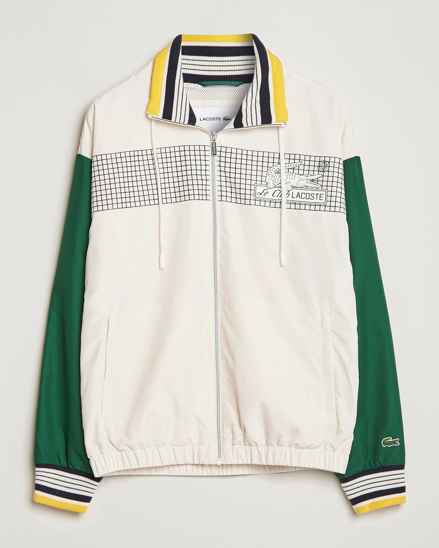 Mies | Takit | Lacoste | Héritage net Print Water Repellent Jacket Lapland