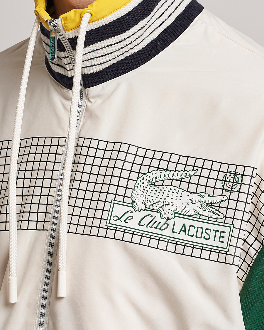 Mies | Takit | Lacoste | Héritage net Print Water Repellent Jacket Lapland