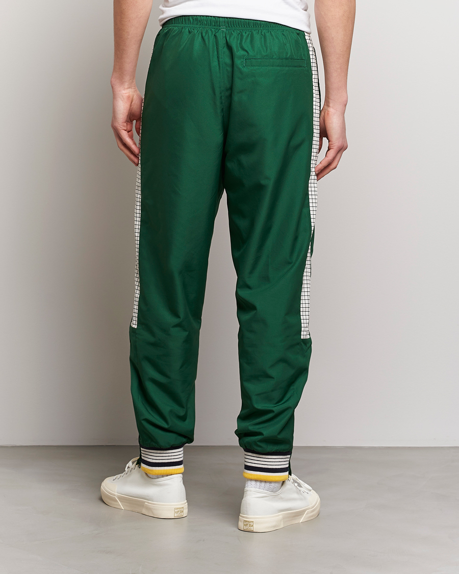 Mies | Housut | Lacoste | Héritage Striped Trackpants Green/Lapland