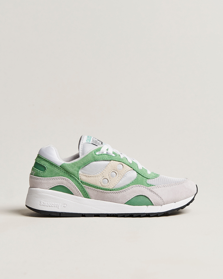 Mies | Saucony Shadow 6000 Sneaker Green/Grey | Saucony | Shadow 6000 Sneaker Green/Grey