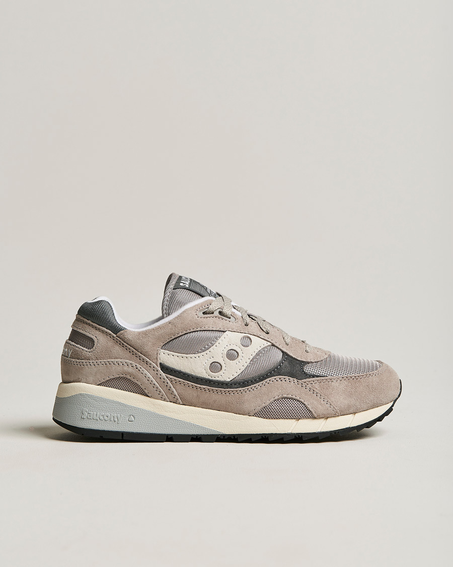 Mies | Saucony Shadow 6000 Sneaker Grey/Silver | Saucony | Shadow 6000 Sneaker Grey/Silver