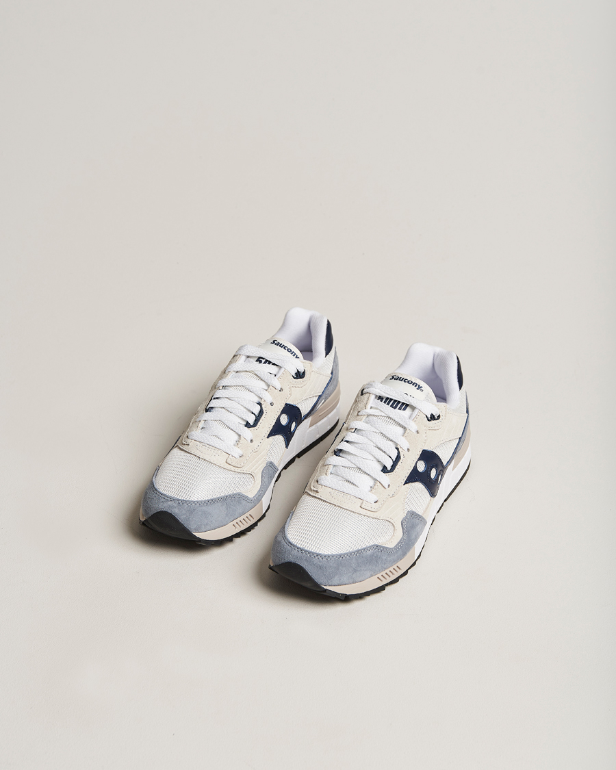 Mies | Saucony Shadow 5000 Sneaker Light Grey/Navy | Saucony | Shadow 5000 Sneaker Light Grey/Navy